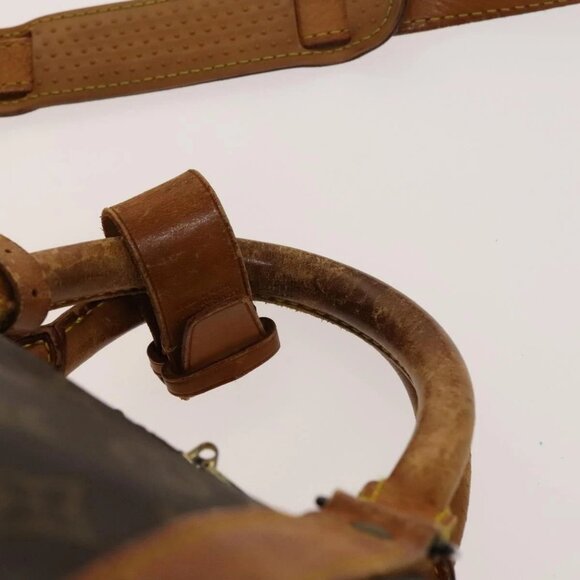 LOUIS VUITTON Monogram Keepall Bandouliere 55 Boston Bag M41414 LV Auth 129659 - Picture 8 of 16